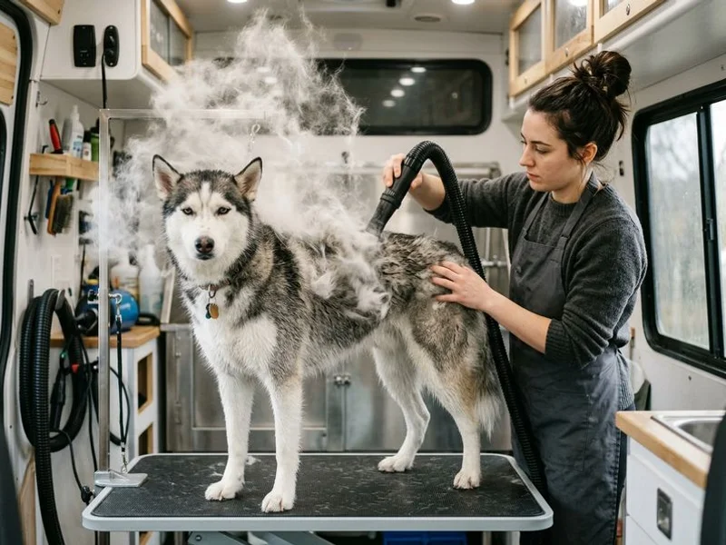 Mobile pet grooming gallery image 4