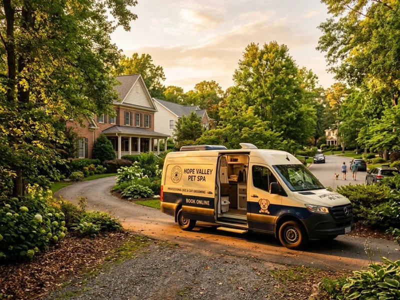 Mobile pet grooming gallery image 1